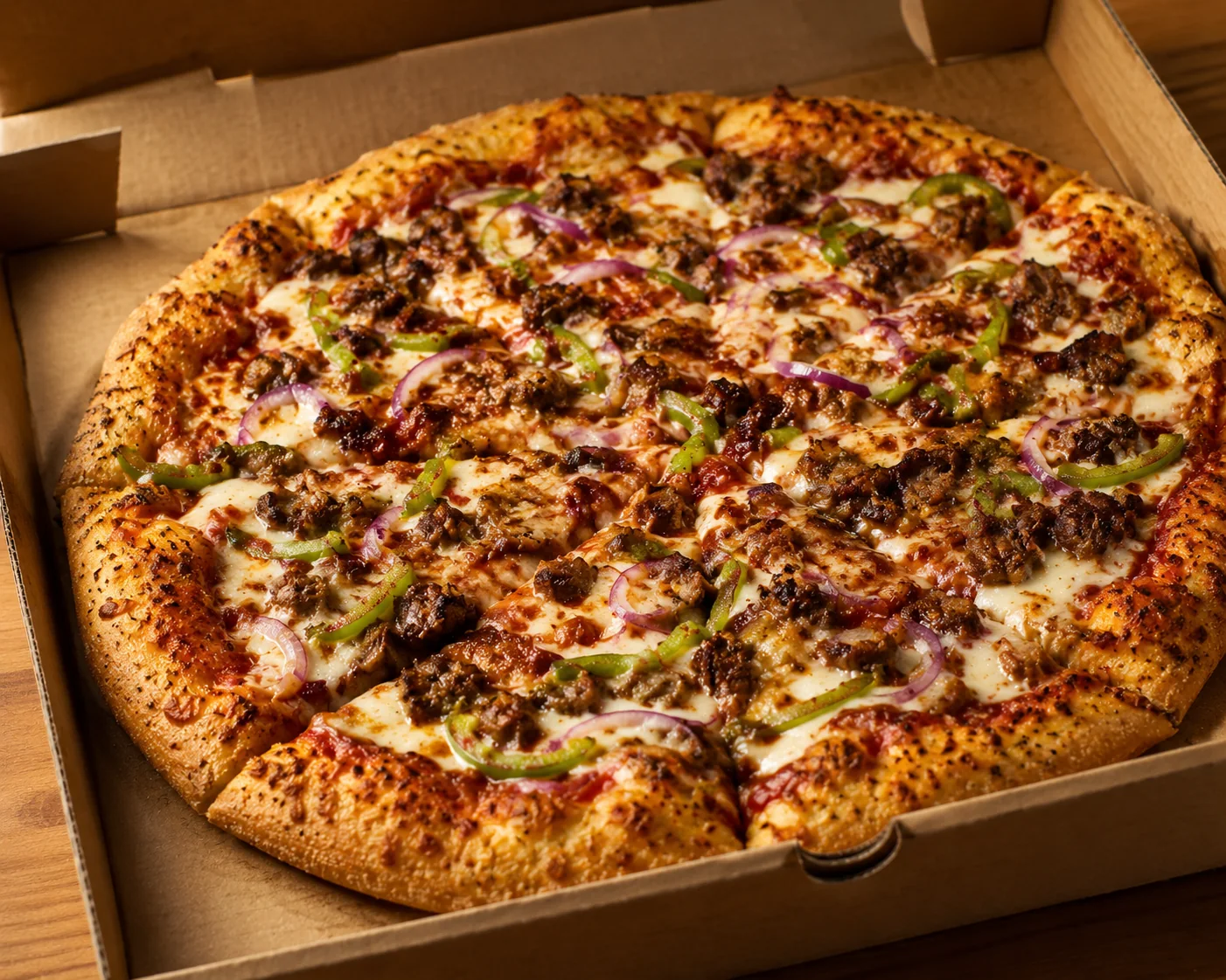 Fresh pizza